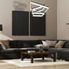Lampa wisząca MILAGRO Nero ML083 czarna - EKSPOZYCJA