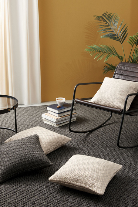 Poduszka outdoorowa dekoracyjna 45x45cm BOLZANO Dantey materiał szary