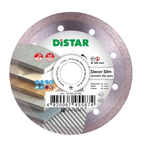 Dismand Disc Disc 125mm Decor Slim 11115427010