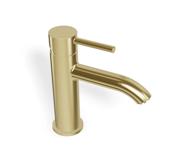 PALAZZANI MIDI Bateria umywalkowa Brushed Champagne Gold H17cm