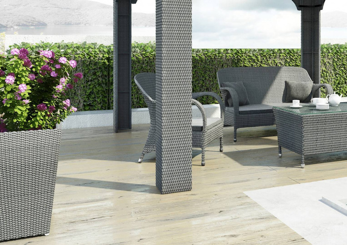 Scaleo Garden Pot 80cm Gray Royal