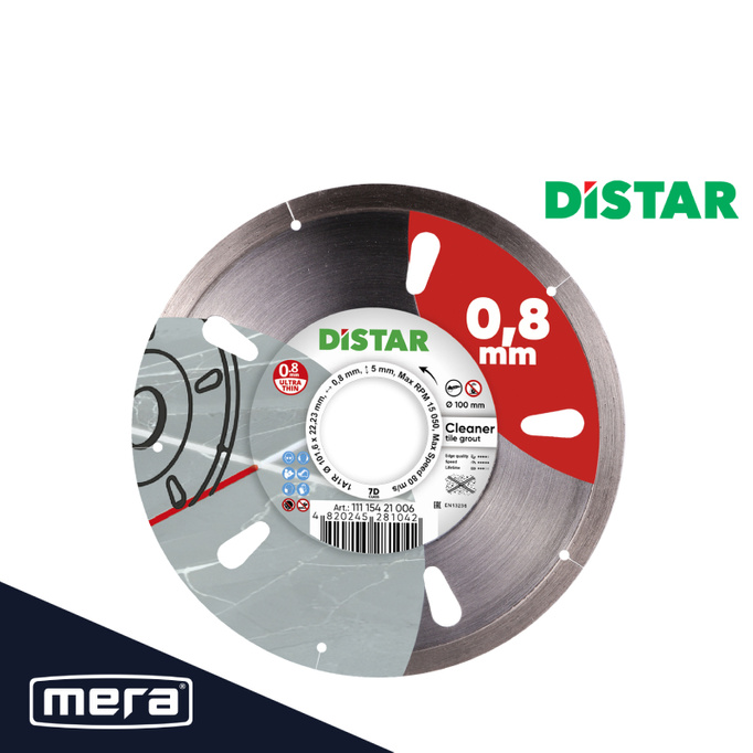 DISTAR Tarcza diamentowa 100mm Cleaner 11115421006 czyszczenie spoin