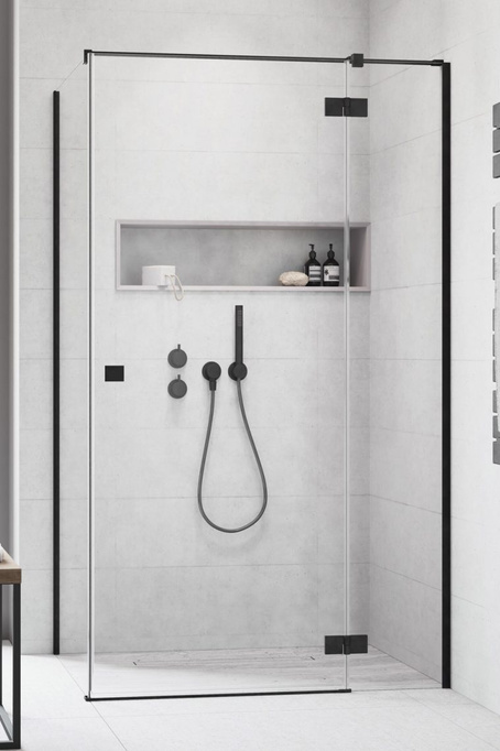 RADAWAY DRZWI ESSENZA NEW BLACK KDJ 120cm LEWE