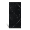 Velká formát dlaždice Wall-Pogowe Gloss 120x260 Imitace mramorového černého