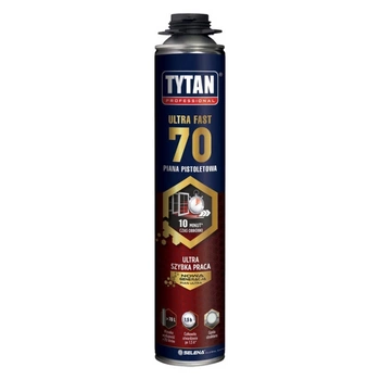 Piana montażowa pistoletowa niskoprężna ULTRA FAST 70 PROFESSIONAL 860ml