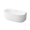 Wanna wolnostojąca przyścienna 158x86 biała Eris DESSI HOME