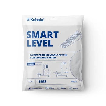 Kliny SMART LEVEL do systemu poziomowania płytek, 50szt Kubala 1895