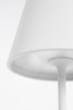Lampa ogrodowa LED BOLZANO Etna H38 biała metalowa 38 cm
