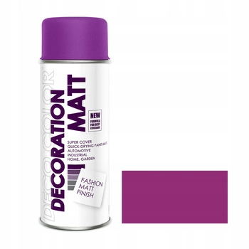Spray Deco Color Decoration Mat Fuksja Ral 4006 400ml 194 006