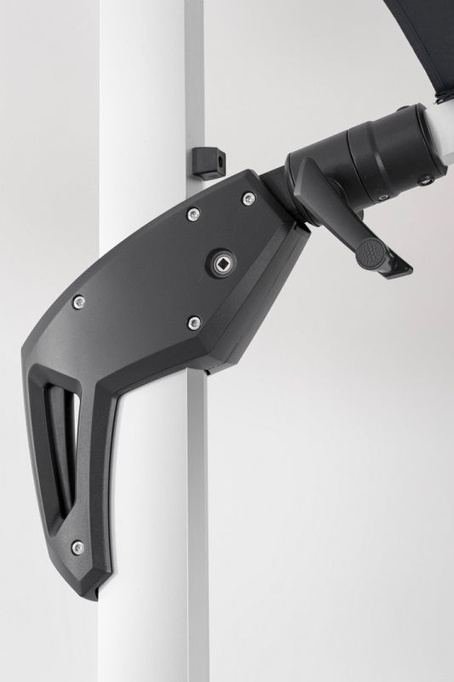 Parasol ogrodowy 3m x 4m BOLZANO Arrito aluminium antracytowy