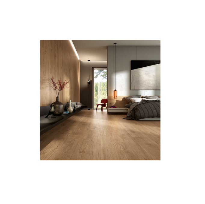 Płytka tarasowa 2cm Novabell Artwood Malt 30x180 drewnopodobna brązowy II gatunek