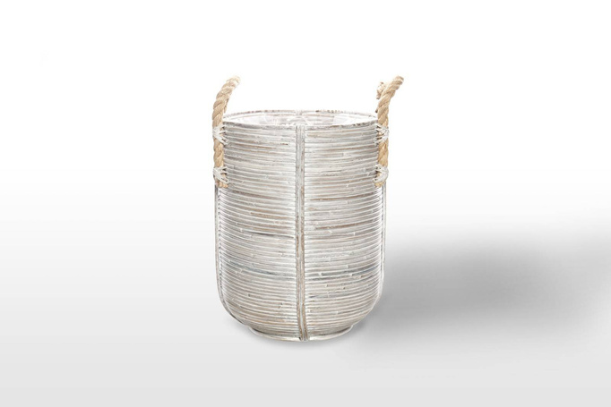 Amiens Rattan Basket ⌀40cm x výška 45 cm přirozená