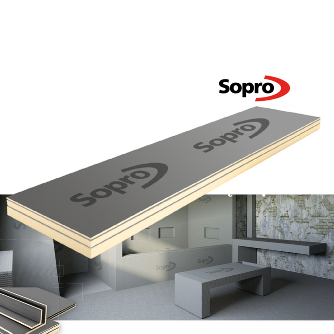 SOPRO Board L Płyta budowlana XPS 2600x600x10 mm 8053301