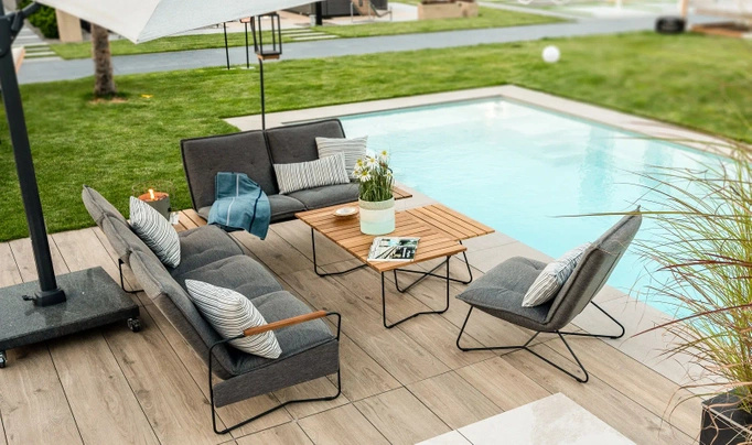 Bolzano Garden Sofa 3-Person Loft