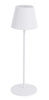 Lampa ogrodowa LED BOLZANO Etna H38 biała metalowa 38 cm