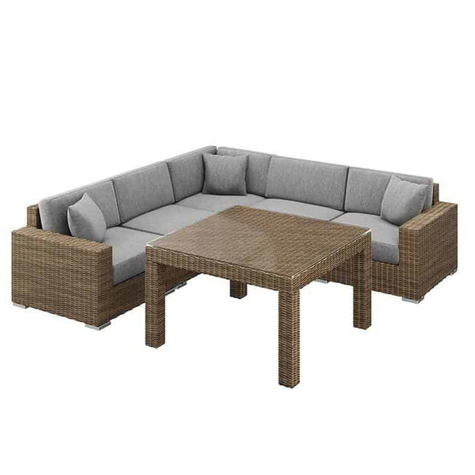 Meble Ogrodowe MILANO III Royal Piaskowy