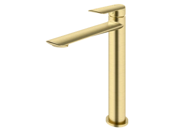 Bateria umywalkowa złota wysoka