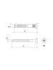 Wkręt-met kołki szybkiego montażu 8x100 100 szt.