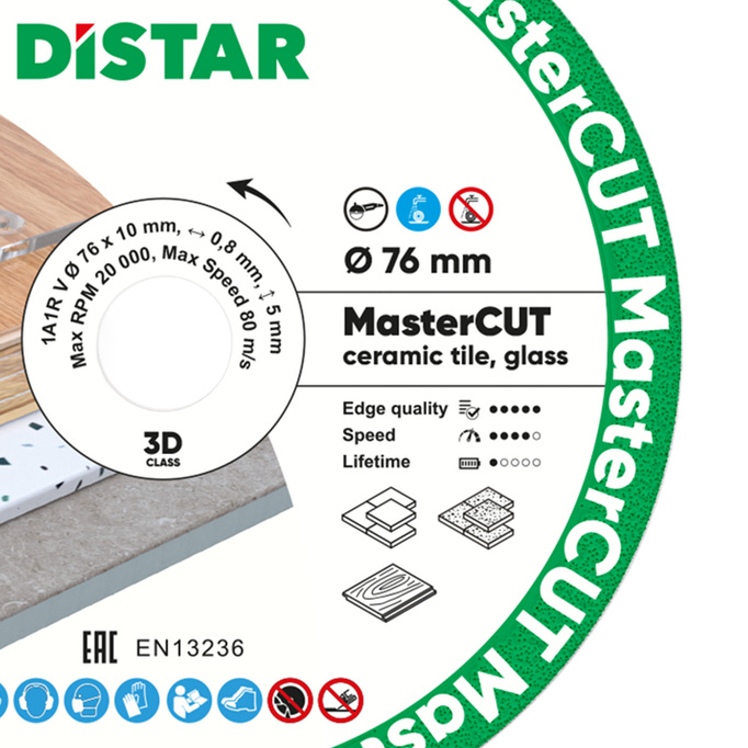 DISTAR Tarcza diamentowa 76mm MasterCUT  87015424052