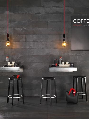 Płytka ścienno-podłogowa mat 60x120 9mm imitacja betonu struktura brązowy/czarny
