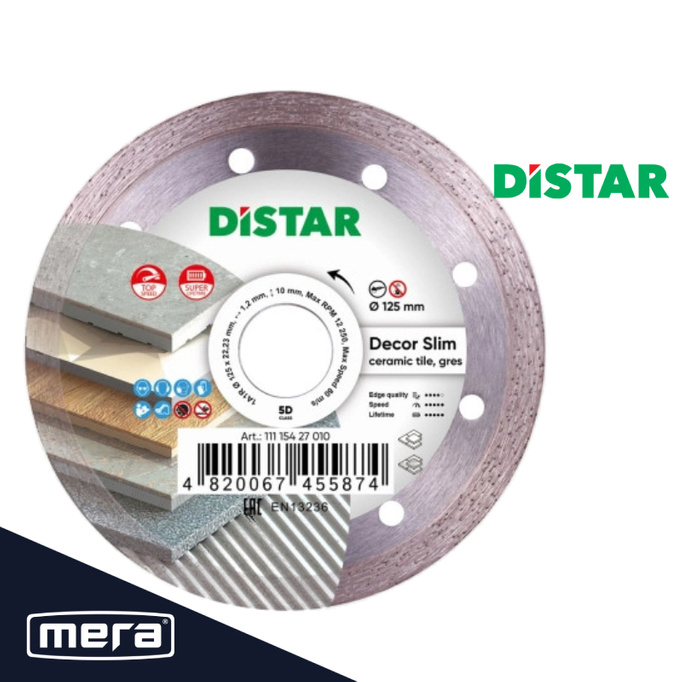 Dismand Disc Disc 125mm Decor Slim 11115427010