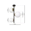 Lampa wisząca MILAGRO Sparta MLP6496 czarny/złoty - EKSPOZYCJA