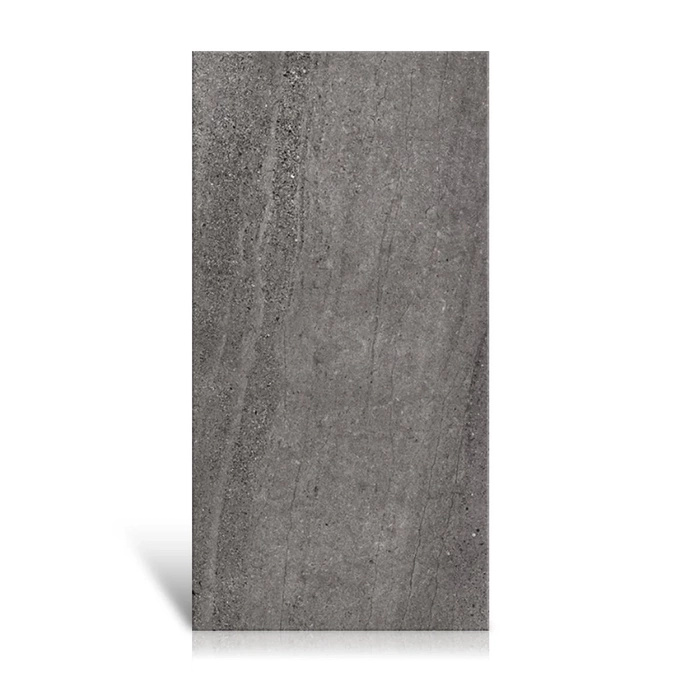 Obkladová a podlahová dlažba 60 × 120, imitace kamene, šedá