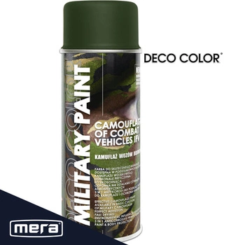 Spray Deco Color MILITARY PAINT RAL6014 olive drap 400ml 286014