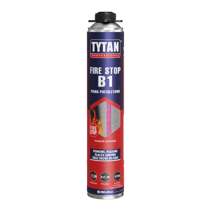 Piana montażowa pistoletowa ogniochronna B1 PROFESSIONAL 750ml