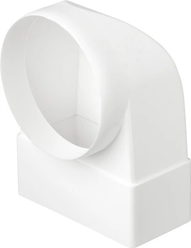 KOLANO Łącznikowe zmienne 110x55 / śr.100 pionowe