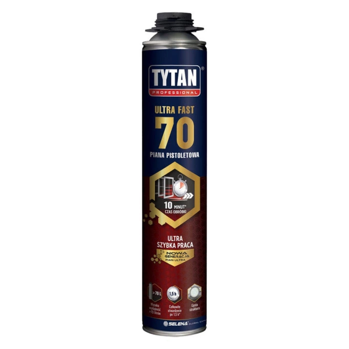Piana montażowa pistoletowa niskoprężna ULTRA FAST 70 PROFESSIONAL 860ml