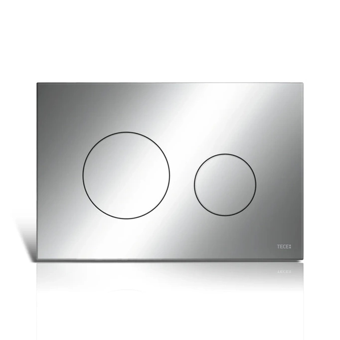 Tlačítko WC Chrome Gloss.