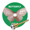 DISTAR Tarcza diamentowa 50x0,6x5,8H/3,2-3,0F z trzpieniem  Butterfly na mokro
