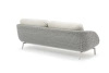 Sofa tarasowa SCOOP szara aluminium