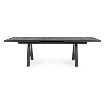 Stół ogrodowy rozkładany BOLZANO Kastor 205x265/103 cm antracytowy