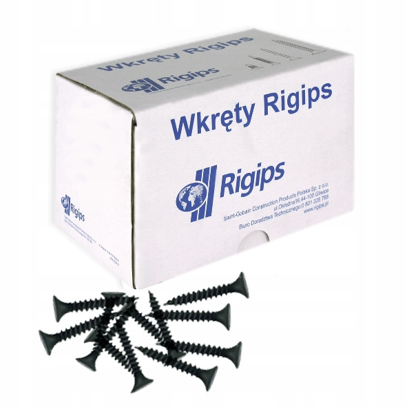 RIGIPS Wkręty TN 3,5x25 metal samowiercące 200szt