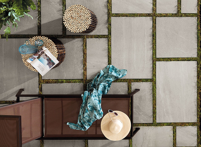 Terasa dlaždice 2 cy 60x90 IMatage Gray Stone II Druh