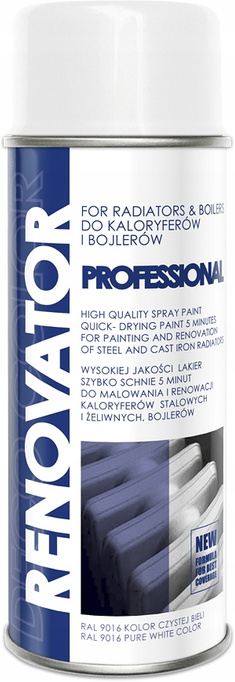 Spray Deco Color renowator do kaloryferów biały RAL9016 400ml