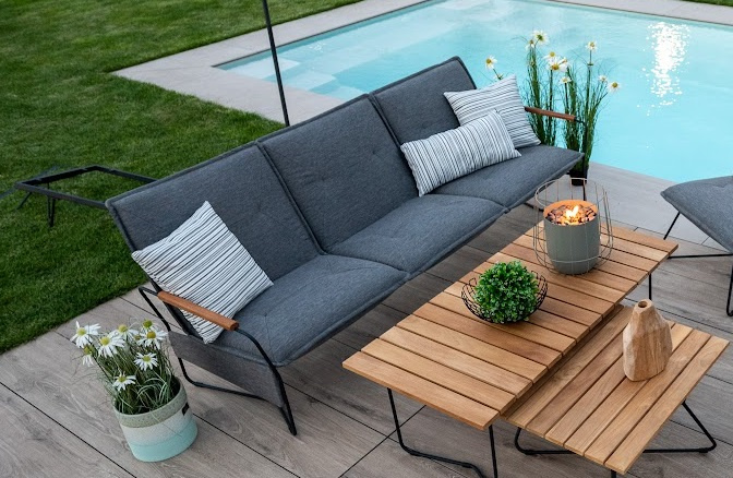 Bolzano Garden Sofa 3-Person Loft