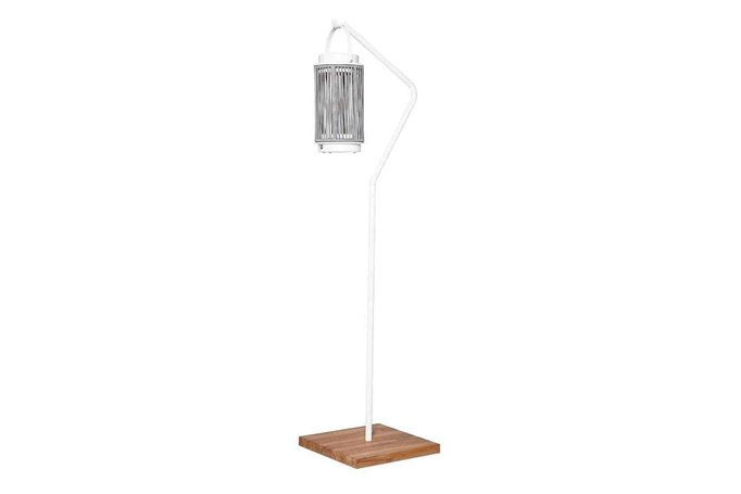 STOJAK DO LAMPY SOLARNEJ IVY TEAK BIAŁY