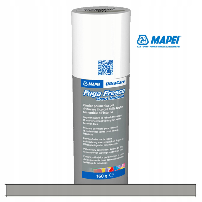 MAPEI ULTRACARE FUGA FRESCA 112 tytanowa 160g