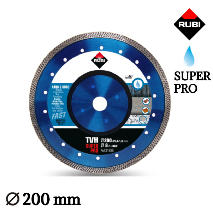 Diamond Diamond Rubi TVH 200mm 31936
