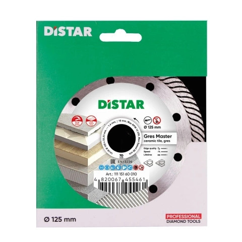 DISTAR Tarcza diamentowa 125mm GRES MASTER  11115160010