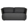 BOLZANO Sofa 2-osobowa ogrodowa Porto antracytowa  167 cm