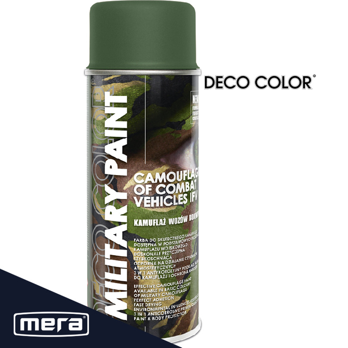 Spray Deco Color MILITARY PAINT RAL6003 olive green 400ml 286003