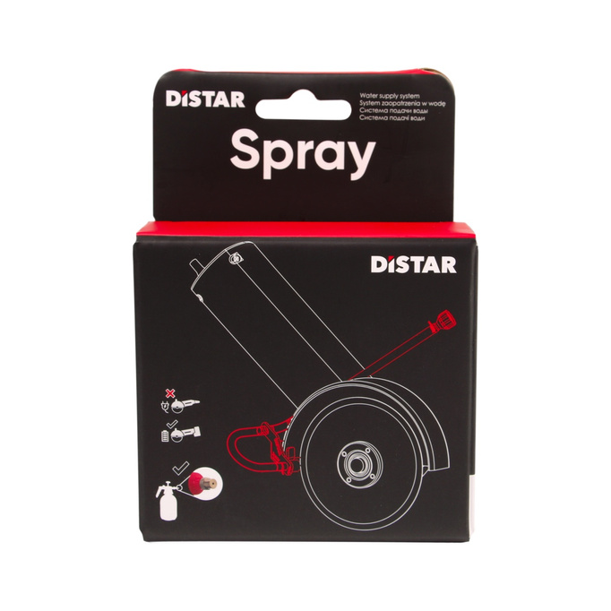 DISTAR MECHANIC system podawania wody SPRAY do szlifierek kątowych