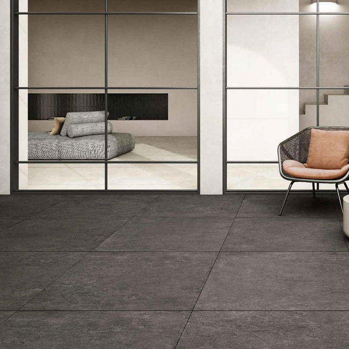 Terasa dlaždice 2 cm Novabell Lounge Shadow 60x90 Imitation Gray Stone