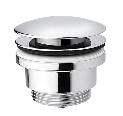 Vedo Desso Bateria umywalkowa z korkiem klip-klak Chrom