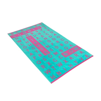 Ręcznik Plażowy -Vossen  CROSSWORD 02 100x180