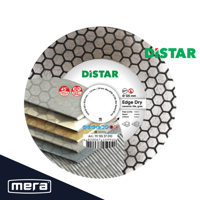 DISTAR Tarcza diamentowa 125mm EDGE DRY 2 W 1  11115537010